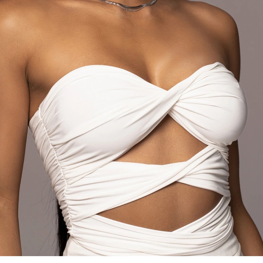 White Crop Top